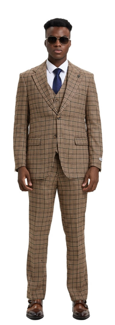 Stacy Adams modern fit suit (SK4)(2 Colors)