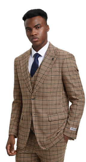 Stacy Adams modern fit suit (SK4)(2 Colors)