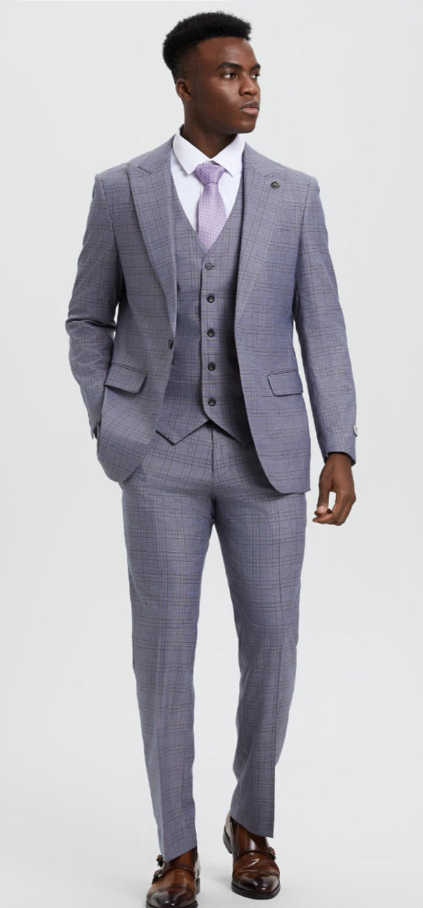 Stacy Adams Suit (SK3)(3 Colors)