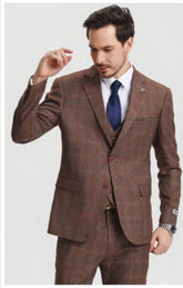 Stacy Adam modern fit suit (SK2)(3 Colors)